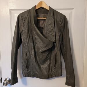 Cigno Nero Leather Jacket